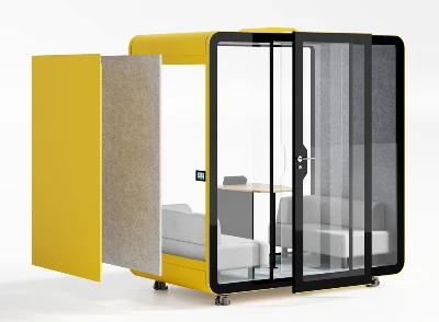 Telebooth acoustic office cabin structure picture Telebooth acoustic office cabin structure picture